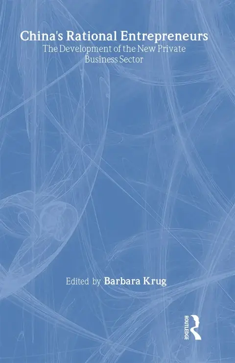 Cover of China's Rational Entrepreneurs