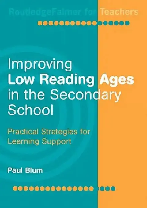 Cover of Improving Low-Reading Ages in the Secondary School