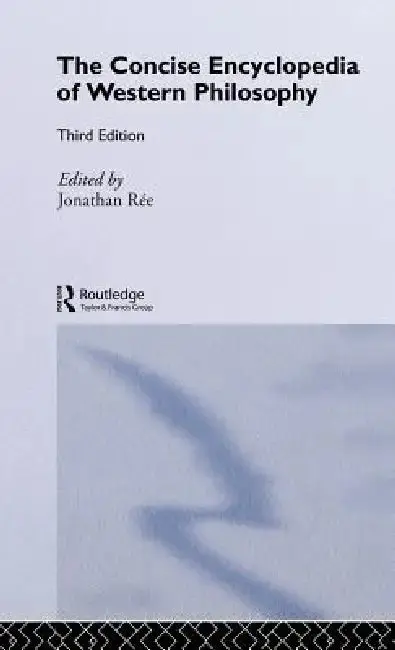 Cover of The Concise Encyclopedia of Western Philosophy