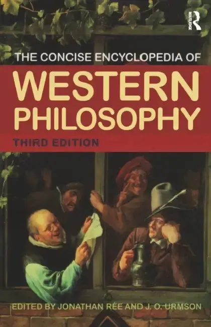 Cover of The Concise Encyclopedia of Western Philosophy and Philosophers