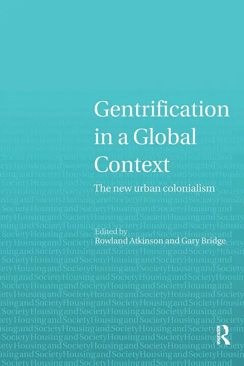 Cover of Gentrification in A Global Context
