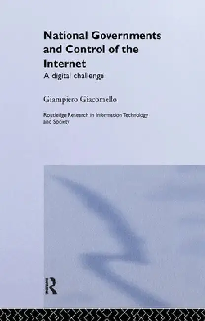 Cover of National Governments and Control of the Internet
