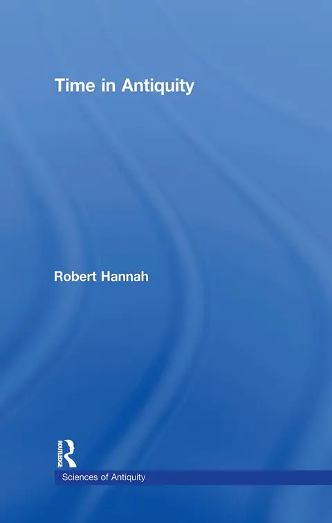 Cover of Time in Antiquity