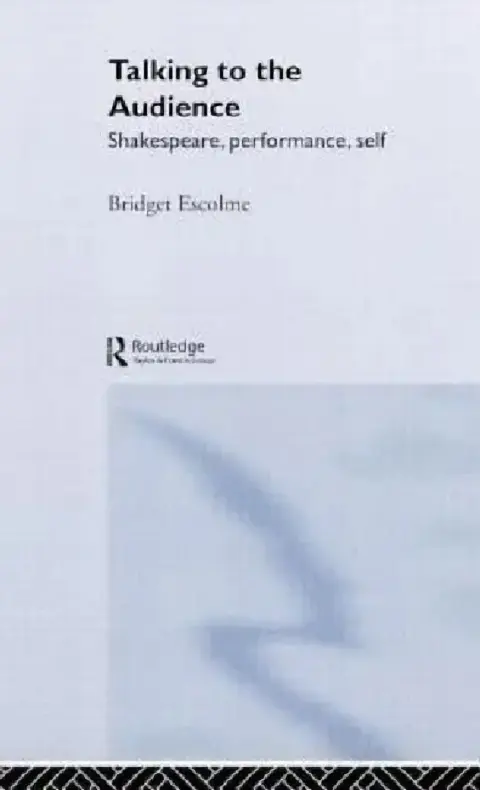Cover of Talking to the Audience