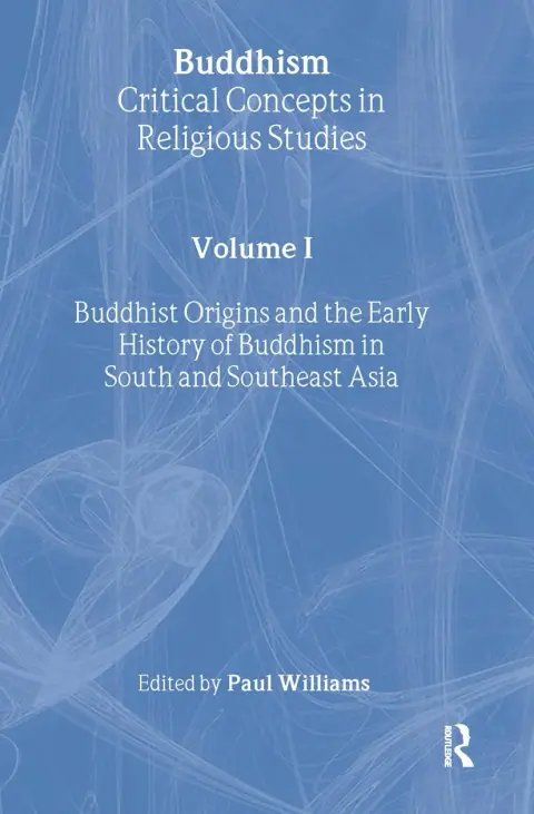 Cover of Buddhism Crit Conc Rel Stud Vol1