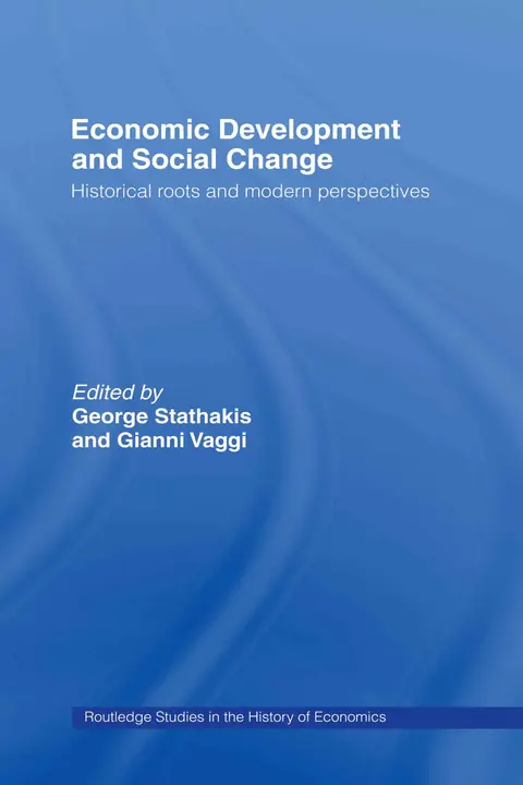 Cover of Economic Development and Social Change
