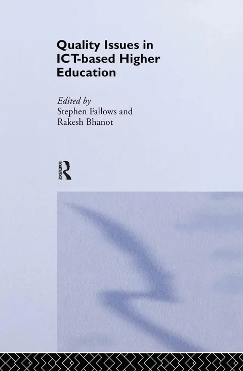Cover of Quality Issues in Ict-based Higher Education