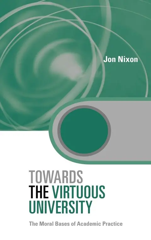 Cover of Towards the Virtuous University