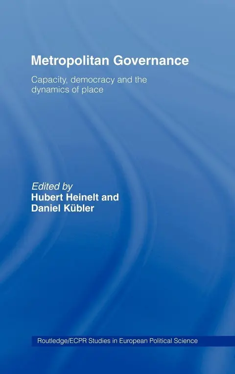 Cover of Metropolitan Governance