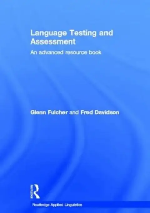 Cover of Language Testing and Assessment