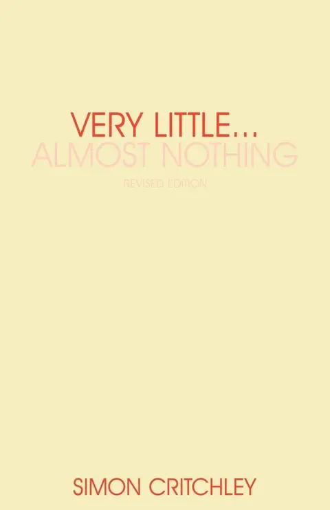 Cover of Very Little-- Almost Nothing