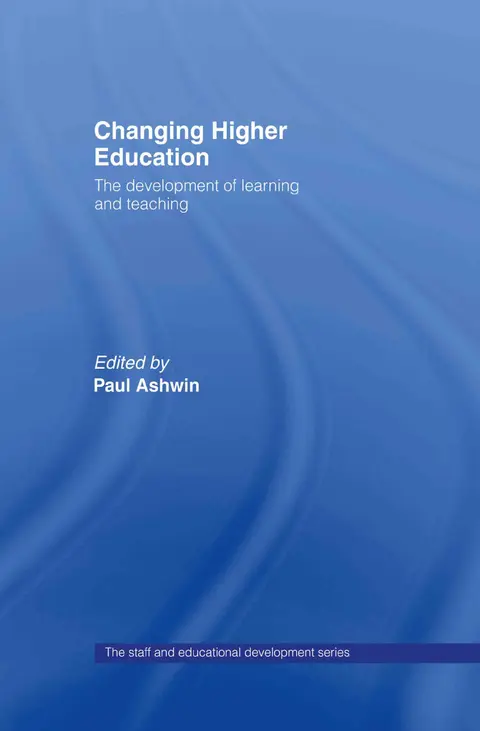Cover of Changing Higher Education