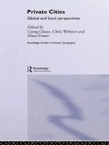 Cover of Private Cities