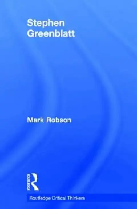 Cover of Stephen Greenblatt