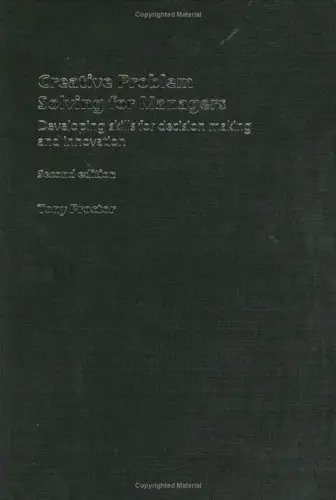 Cover of Creative Problem Solving for Managers