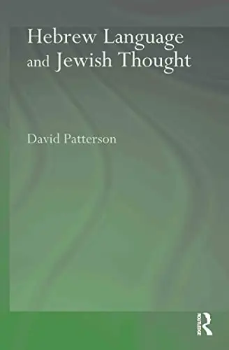 Cover of Hebrew Language and Jewish Thought