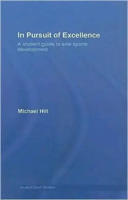 Cover of In Pursuit of Excellence