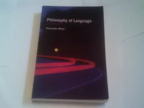 Cover of Philosophy of Language