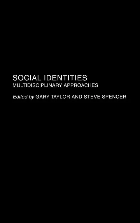 Cover of Social Identities
