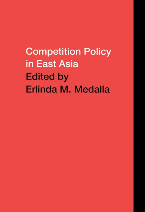Cover of Competition Policy in East Asia