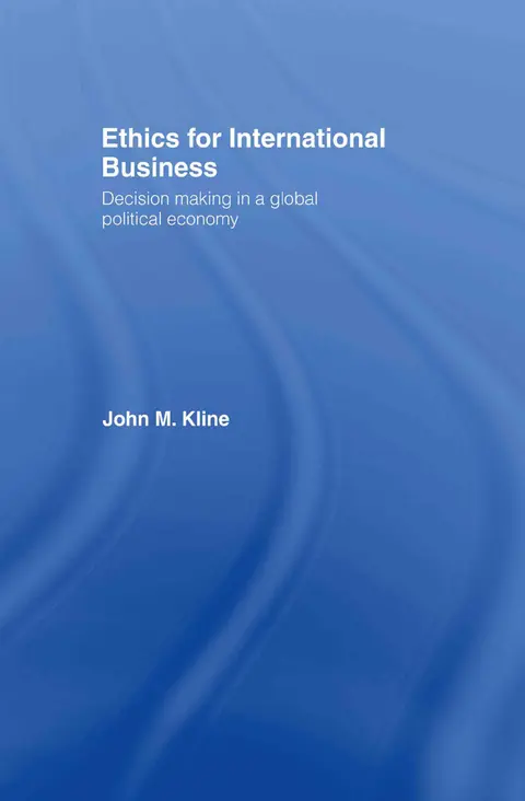 Cover of Ethics for International Business