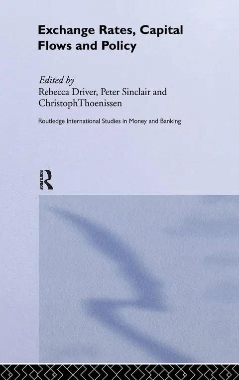 Cover of Exchange Rates, Capital Flows and Policy