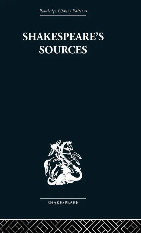 Cover of Shakespeare's Sources