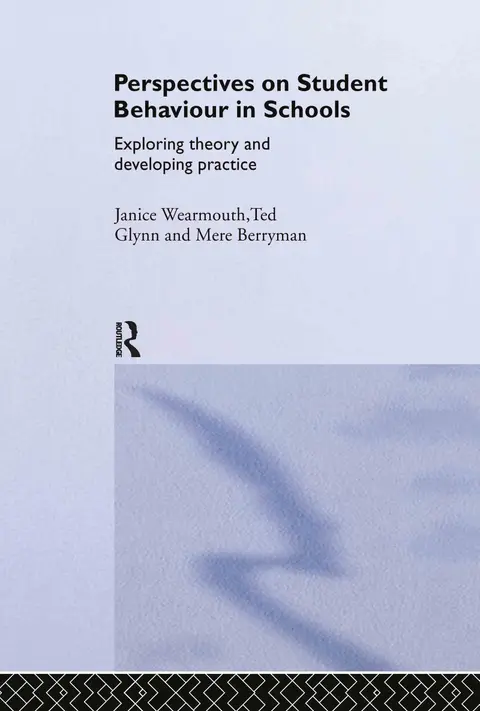 Cover of Perpectives on Student Behaviour in Schools