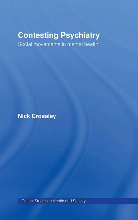 Cover of Contesting Psychiatry