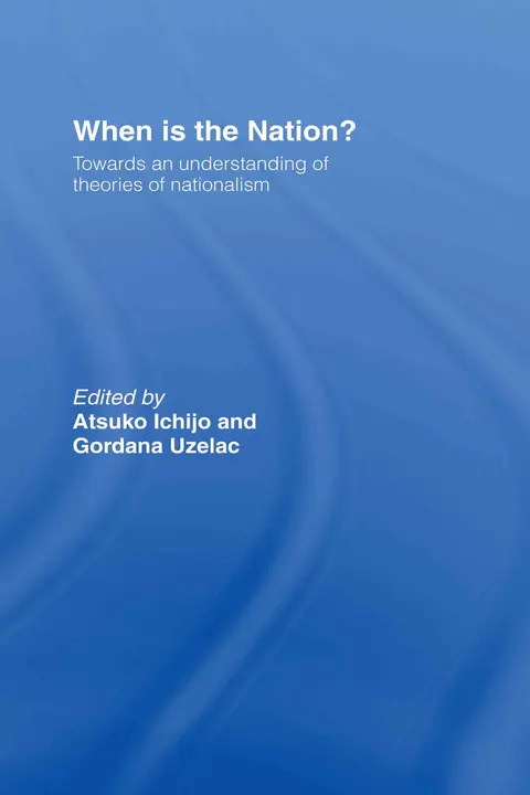 Cover of When Is the Nation?