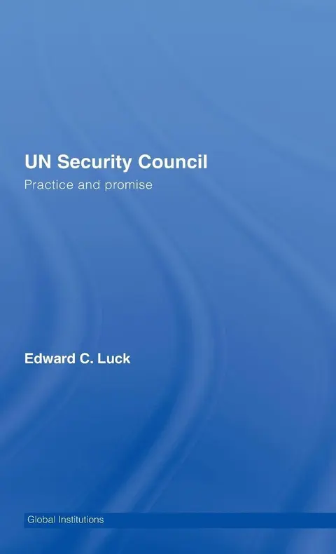 Cover of Un Security Council