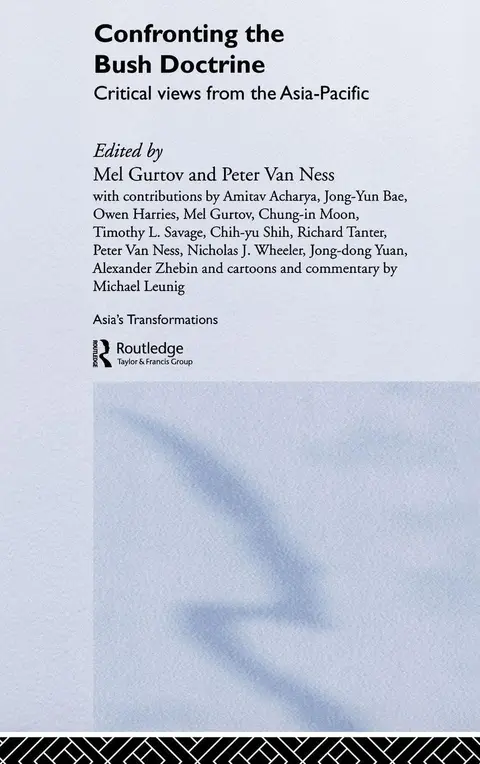 Cover of Confronting the Bush Doctrine