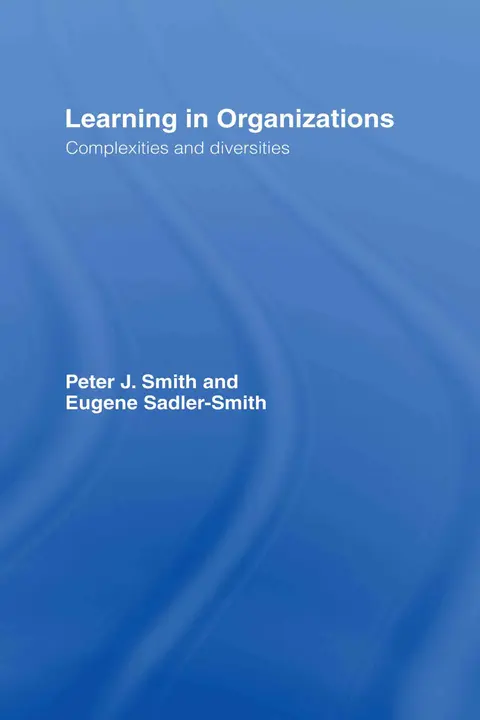 Cover of Learning in Organizations
