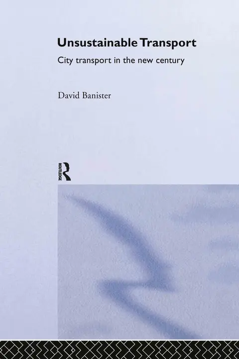 Cover of Unsustainable Transport