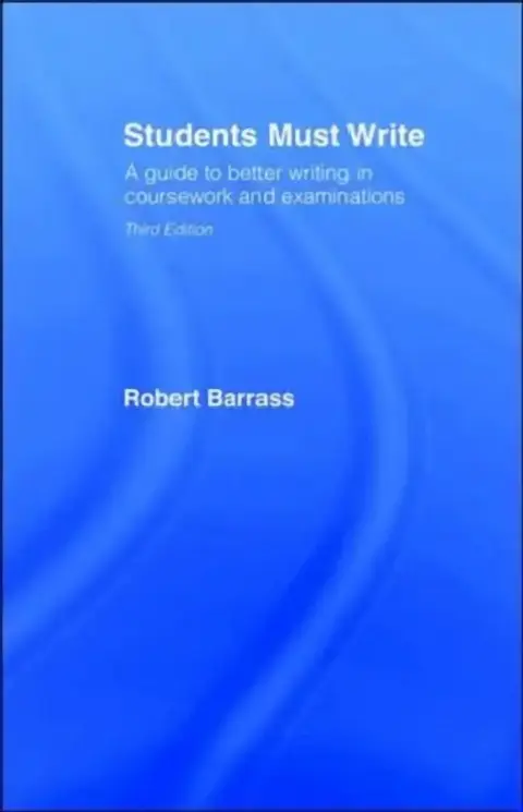 Cover of Students Must Write