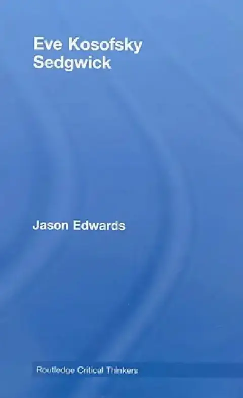 Cover of Eve Kosofsky Sedgwick