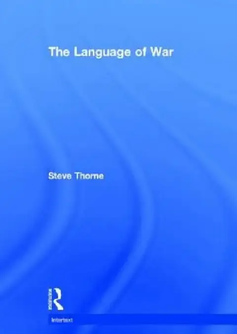 Cover of The Language of War