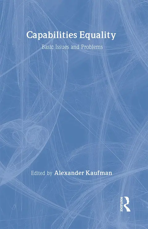 Cover of Capabilities Equality