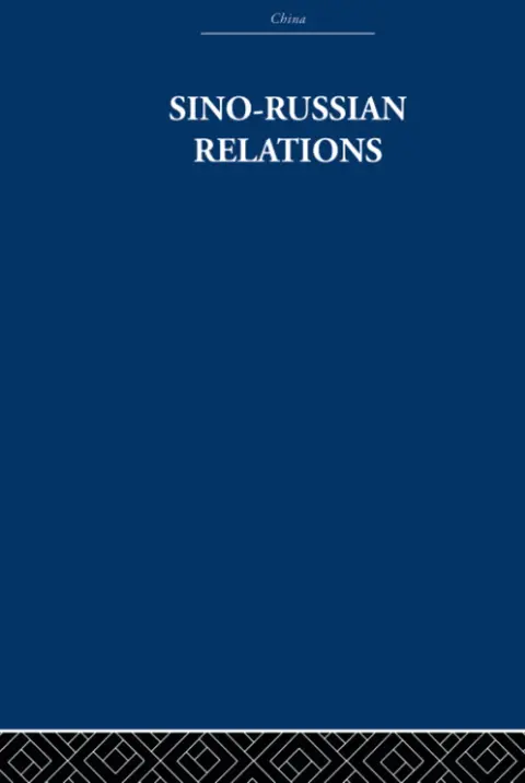 Cover of Sino-Russian Relations