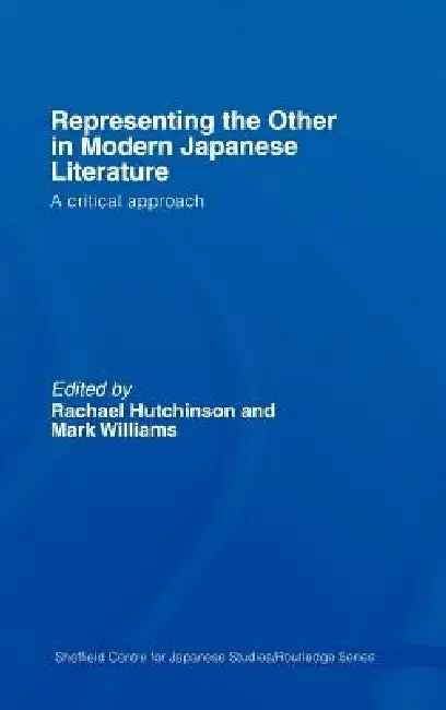 Cover of Representing the Other in Modern Japanese Literature