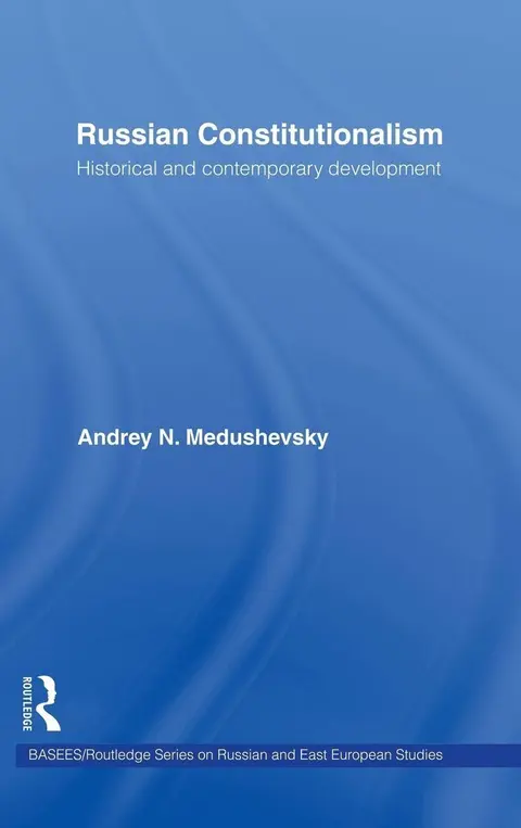 Cover of Russian Constitutionalism