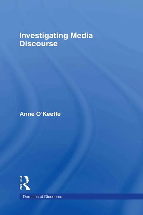 Cover of Investigating Media Discourse