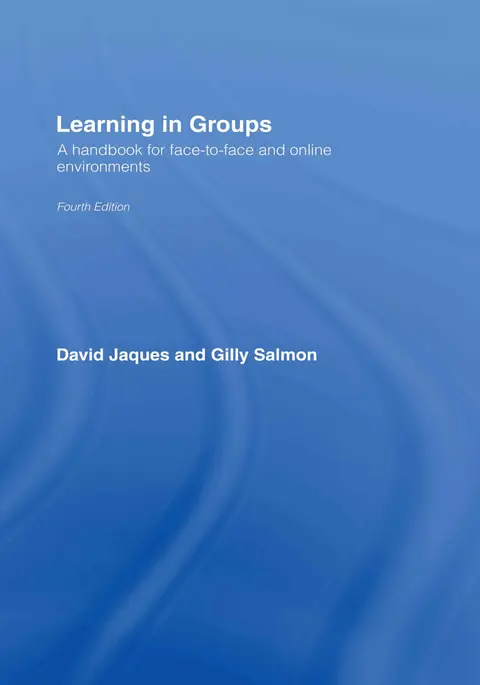 Cover of Learning in Groups