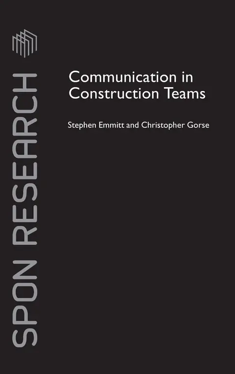 Cover of Communication in Construction Teams