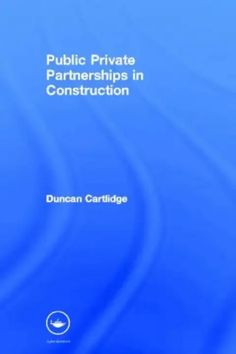 Cover of Public Private Partnerships In Construction