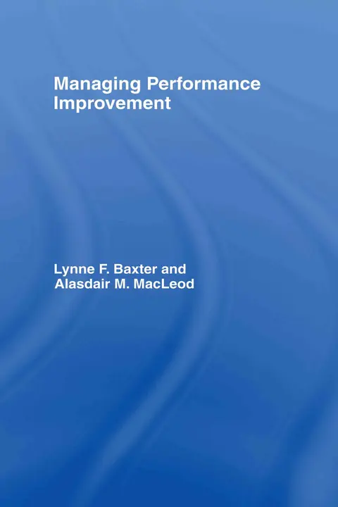 Cover of Managing Performance Improvement