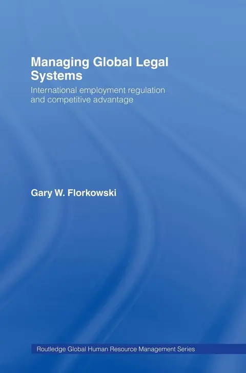 Cover of Managing Global Legal Systems