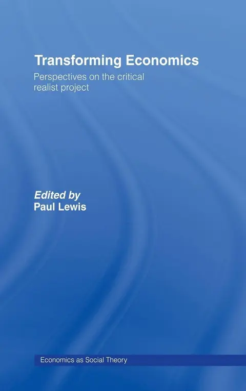 Cover of Transforming Economics