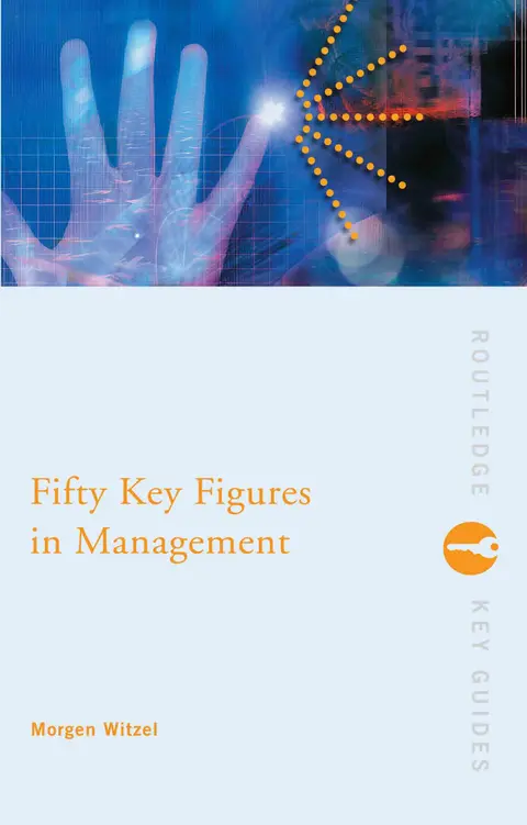 Cover of Fifty Key Figures in Management