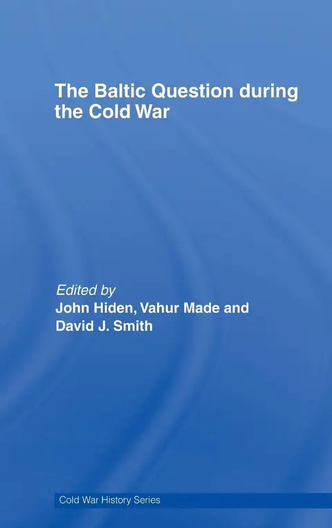 Cover of The Baltic Question during the Cold War